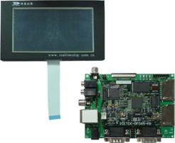 ICETEK-DM365-KB-EZLCD70