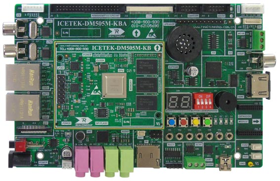 ICETEK-DM505M-A：双核视觉分析及图像处理开发套件(图1)